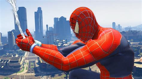 gta 5 spiderman mod